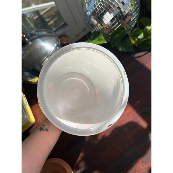 Vintage glass Bartlett Collins gingerbread Christmas cookie jar brown - Picture 9 of 10